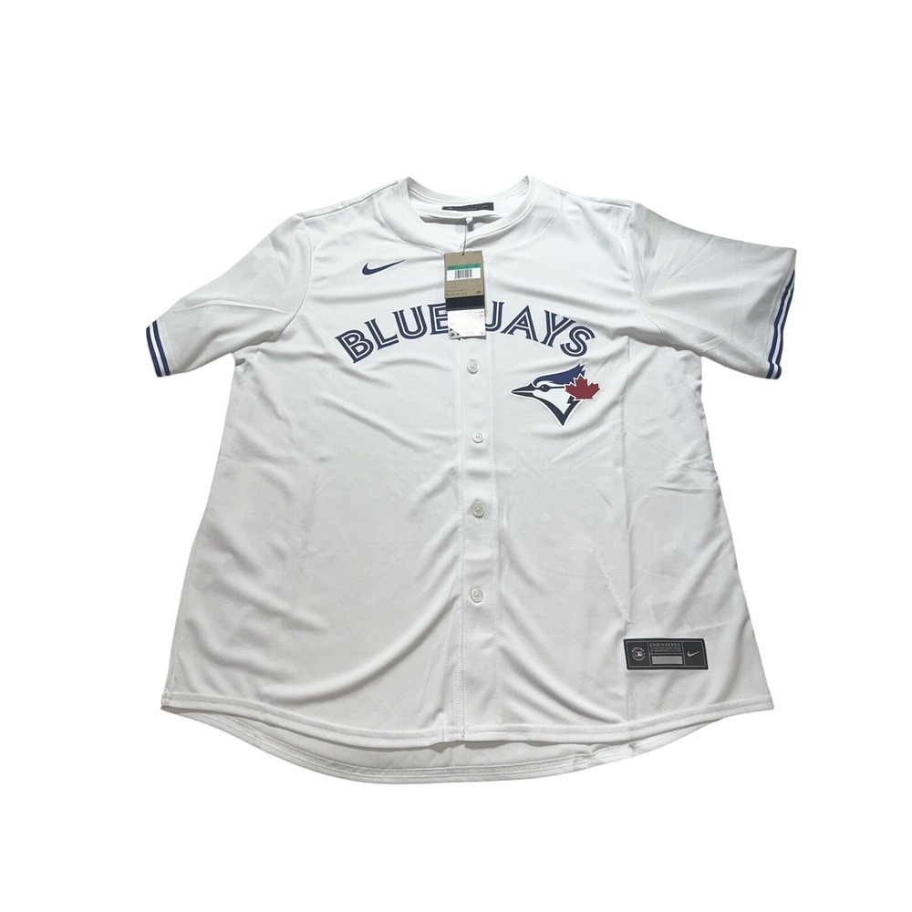 Nike Authentic Toronto Blue Jays MLB Baseball White Jersey Men's Size: XL